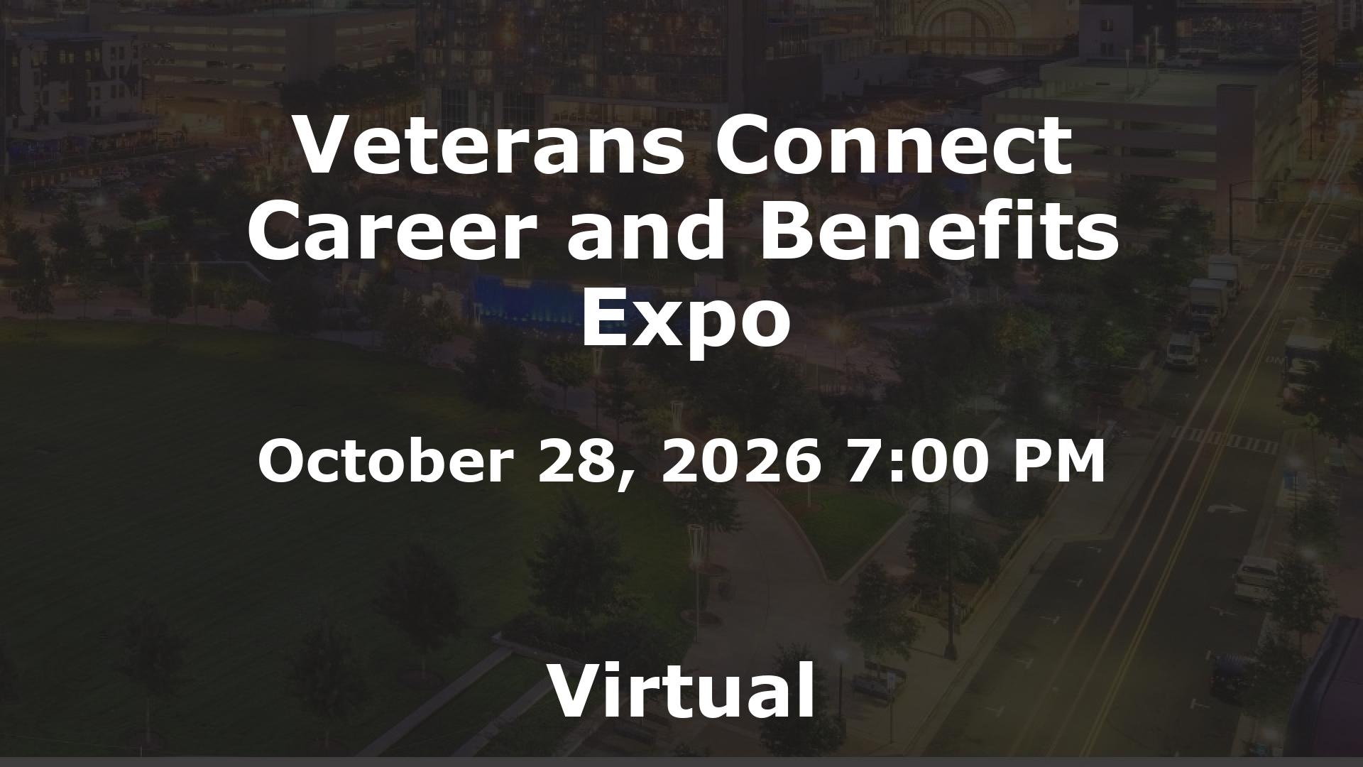 Veterans Connect Career and Benefits Expo event image